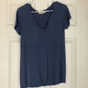 Soft V-neck T-shirt